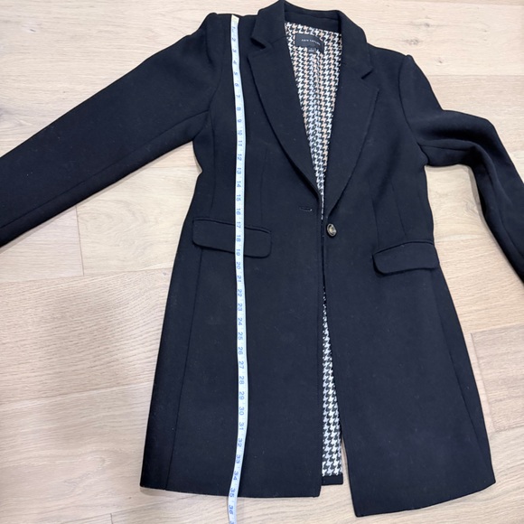 Ann Taylor Classic Black Coat - Picture 7 of 8